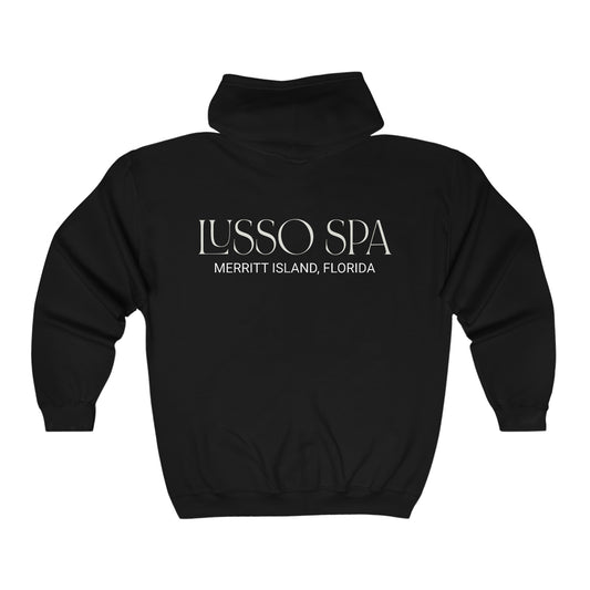 Lusso Spa My Island Full Zip Hooded Sweatshirt